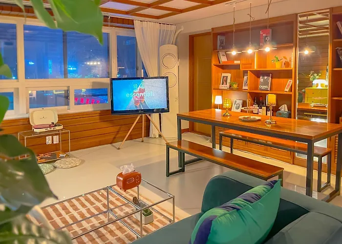Appartement Wood Sage House #3ldk #busan Ktx Station 1min #large House Busan